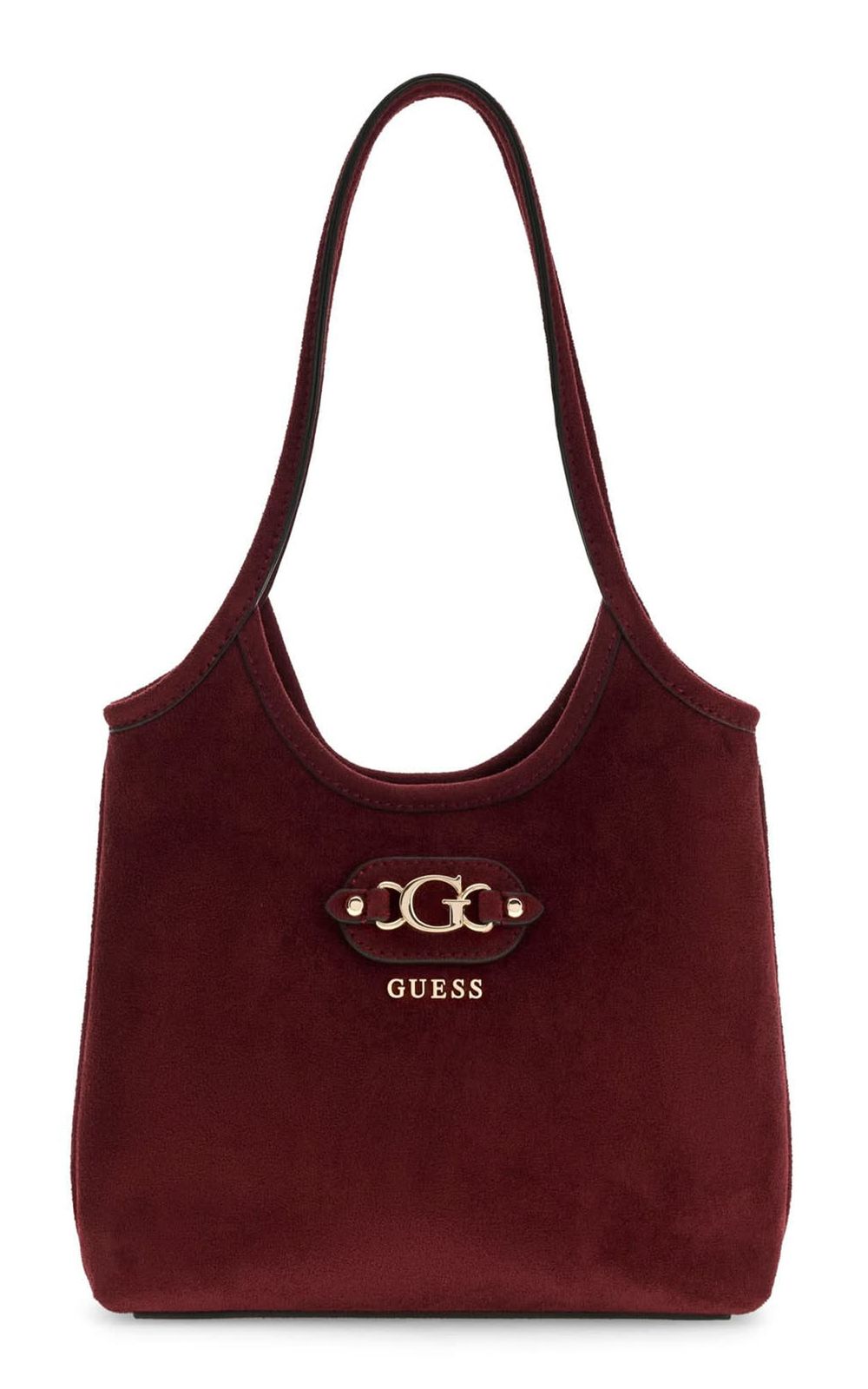 GUESS Samantha Mini Tote Merlot GUESS Samantha Mini Tote Merlot