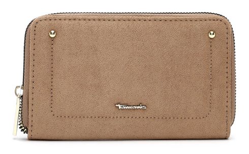 Tamaris Marina Suede Wallet Taupe Tamaris Marina Suede Wallet Taupe