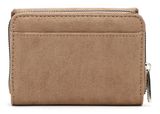 Tamaris Marina Suede Wallet With Flap Taupe Tamaris Marina Suede Wallet With Flap Taupe