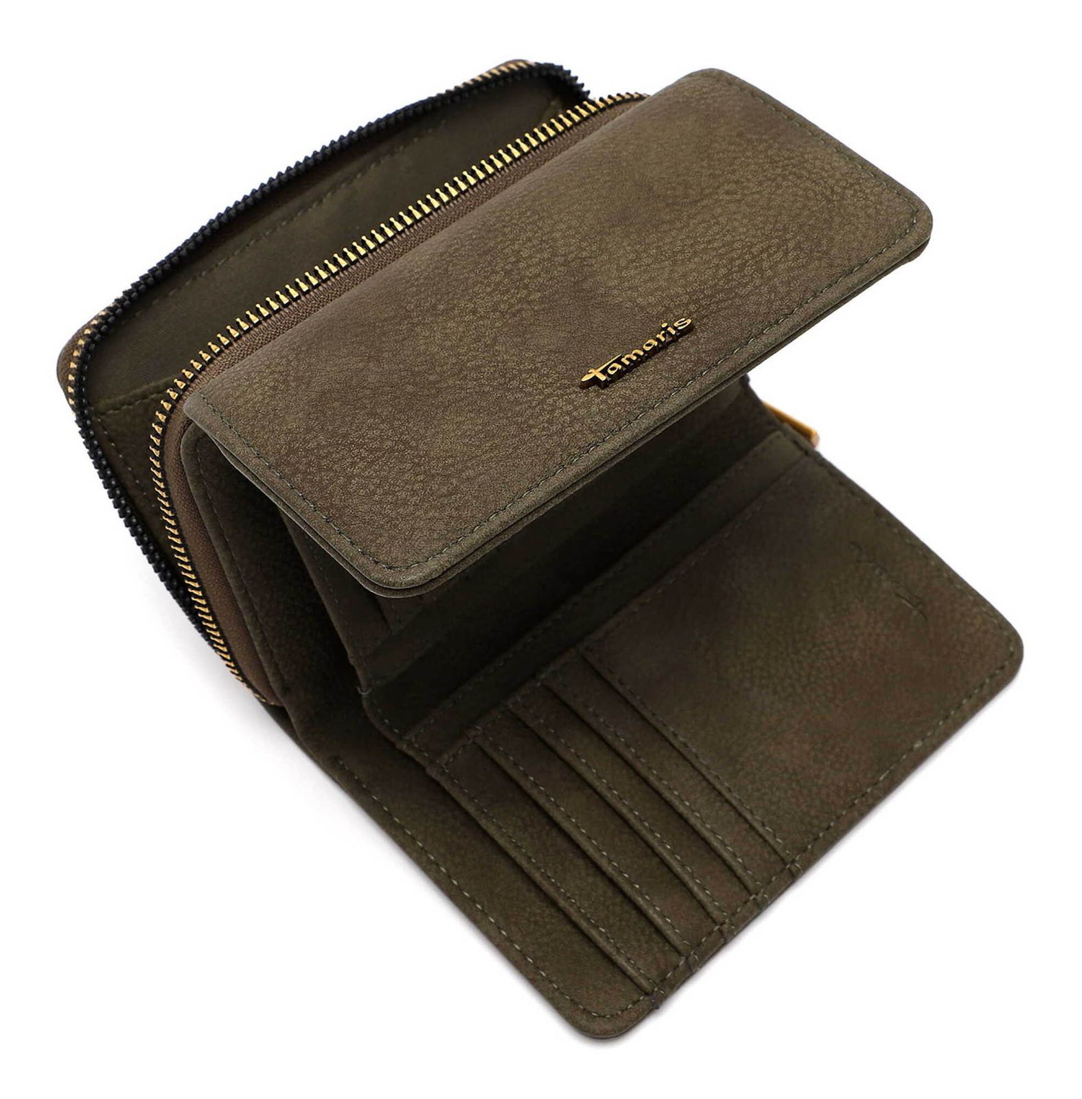 Tamaris Malou Wallet With Flap Oliv Tamaris Malou Wallet With Flap Oliv