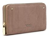Tamaris Marina Suede Zip Around Wallet Grey Tamaris Marina Suede Zip Around Wallet Grey