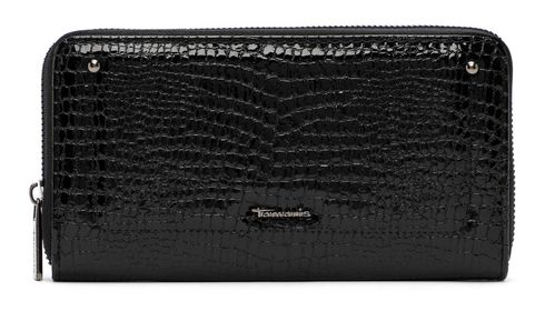 Tamaris Marina Snake Zip Around Wallet Black Tamaris Marina Snake Zip Around Wallet Black