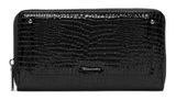 Tamaris Marina Snake Zip Around Wallet Black Tamaris Marina Snake Zip Around Wallet Black
