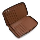 Tamaris Marina Suede Wallet Cognac