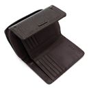 Tamaris Marina Snake Wallet With Flap Brown