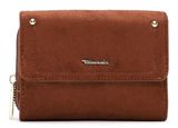 Tamaris Marina Suede Wallet With Flap Cognac