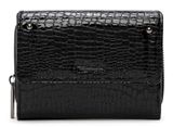 Tamaris Marina Snake Wallet With Flap Black Tamaris Marina Snake Wallet With Flap Black