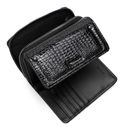Tamaris Marina Snake Wallet With Flap Black Tamaris Marina Snake Wallet With Flap Black