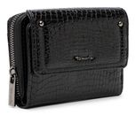 Tamaris Marina Snake Wallet With Flap Black Tamaris Marina Snake Wallet With Flap Black