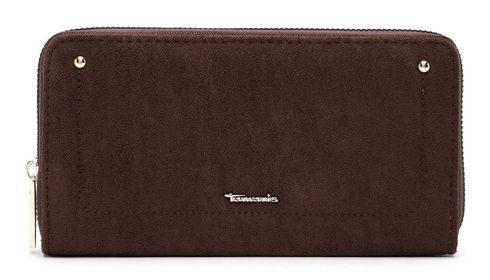 Tamaris Marina Suede Zip Around Wallet Brown Tamaris Marina Suede Zip Around Wallet Brown