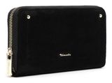 Tamaris Marina Suede Zip Around Wallet Black Tamaris Marina Suede Zip Around Wallet Black