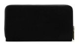 Tamaris Marina Suede Zip Around Wallet Black Tamaris Marina Suede Zip Around Wallet Black