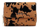 Tamaris Marina Suede Wallet With Flap Cognac / Black