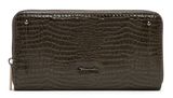 Tamaris Marina Snake Zip Around Wallet Oliv