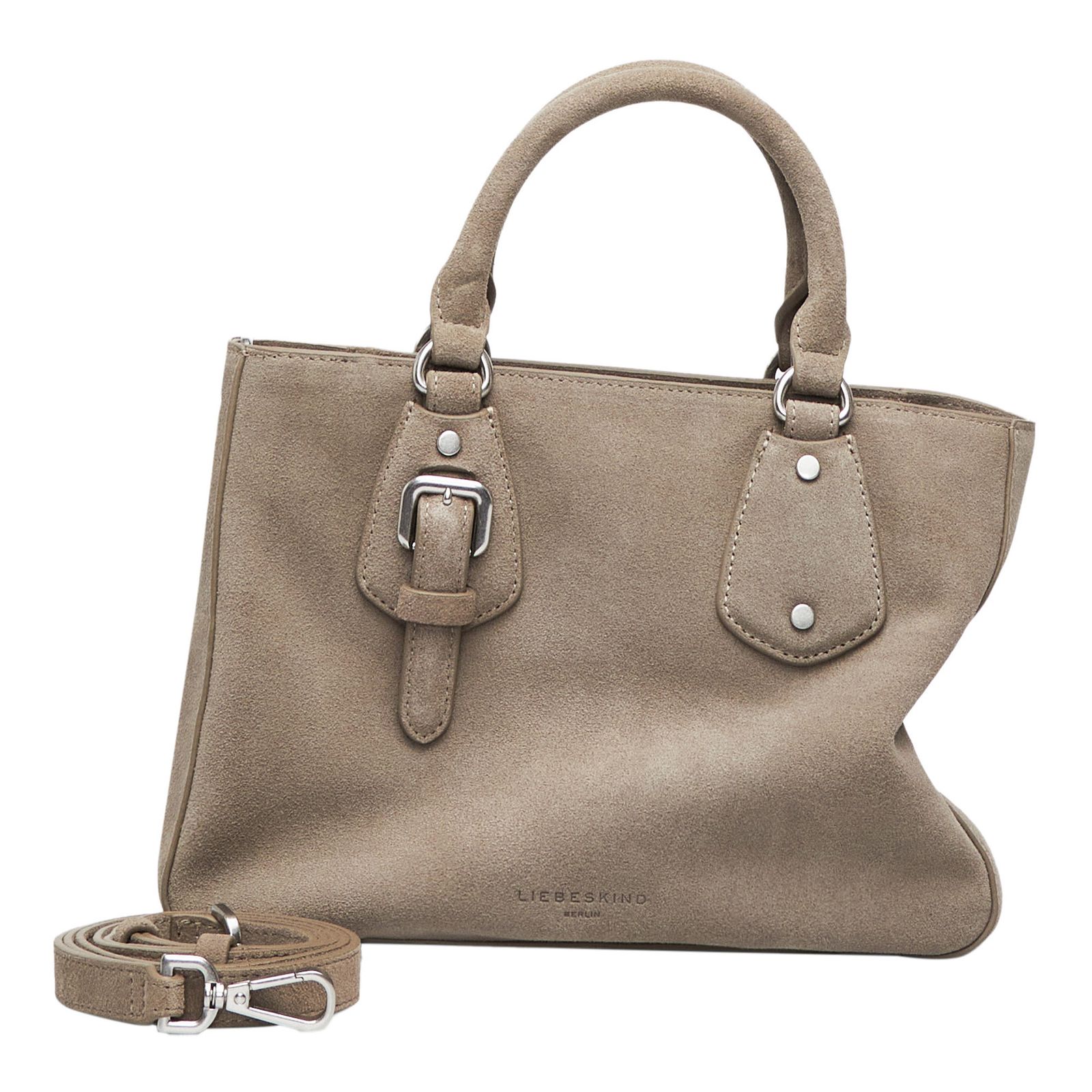 LIEBESKIND BERLIN Cora Satchel S Neutral Grey