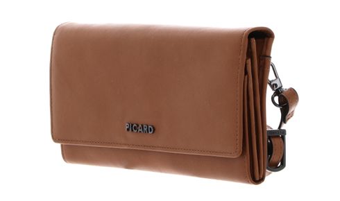 PICARD Fold in 1 Flap Wallet Cognac