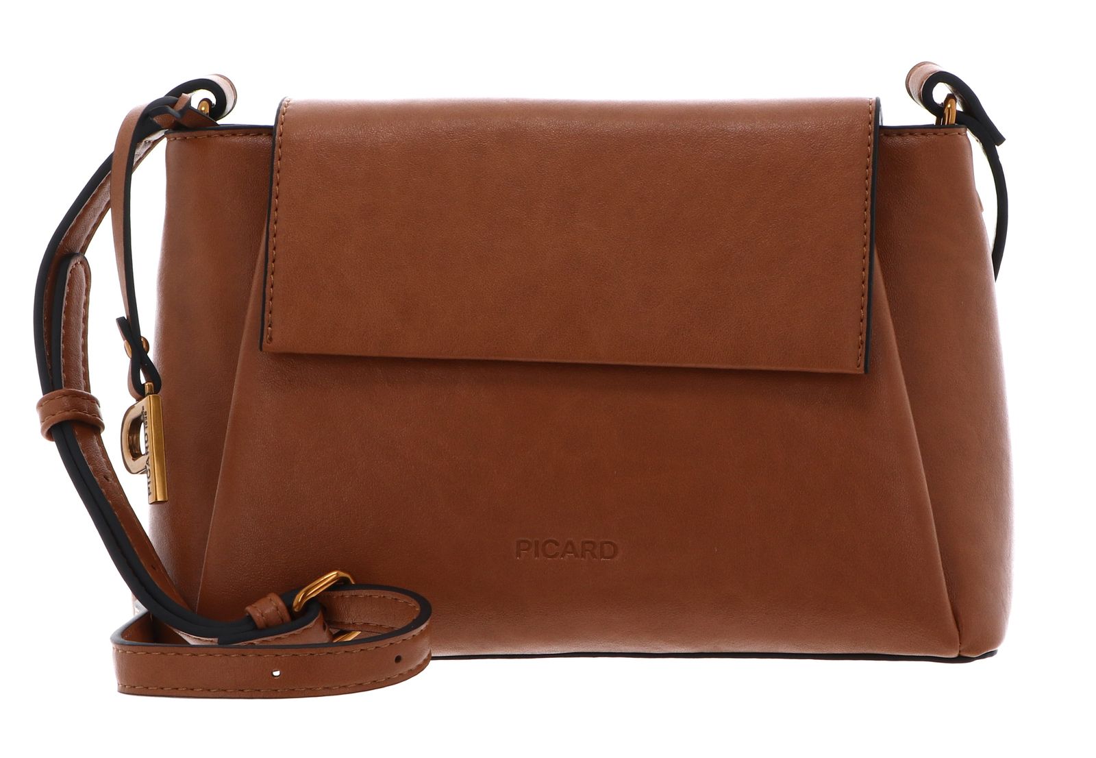 PICARD 9 To Fine Crossbody Bag Cognac