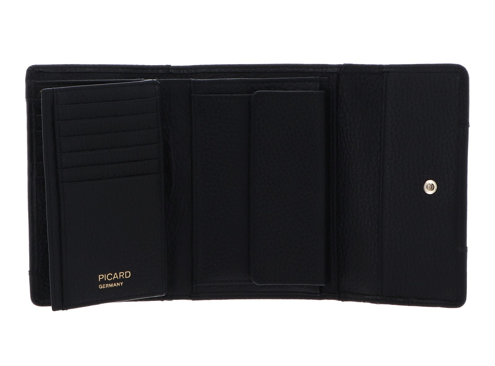 PICARD Buckle Up 1 Combi Wallet Black PICARD Buckle Up 1 Combi Wallet Black