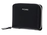PICARD Peakline 1 Zip Around Wallet Black PICARD Peakline 1 Zip Around Wallet Black