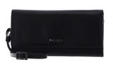 PICARD Fold in 1 Flap Wallet Black PICARD Fold in 1 Flap Wallet Black