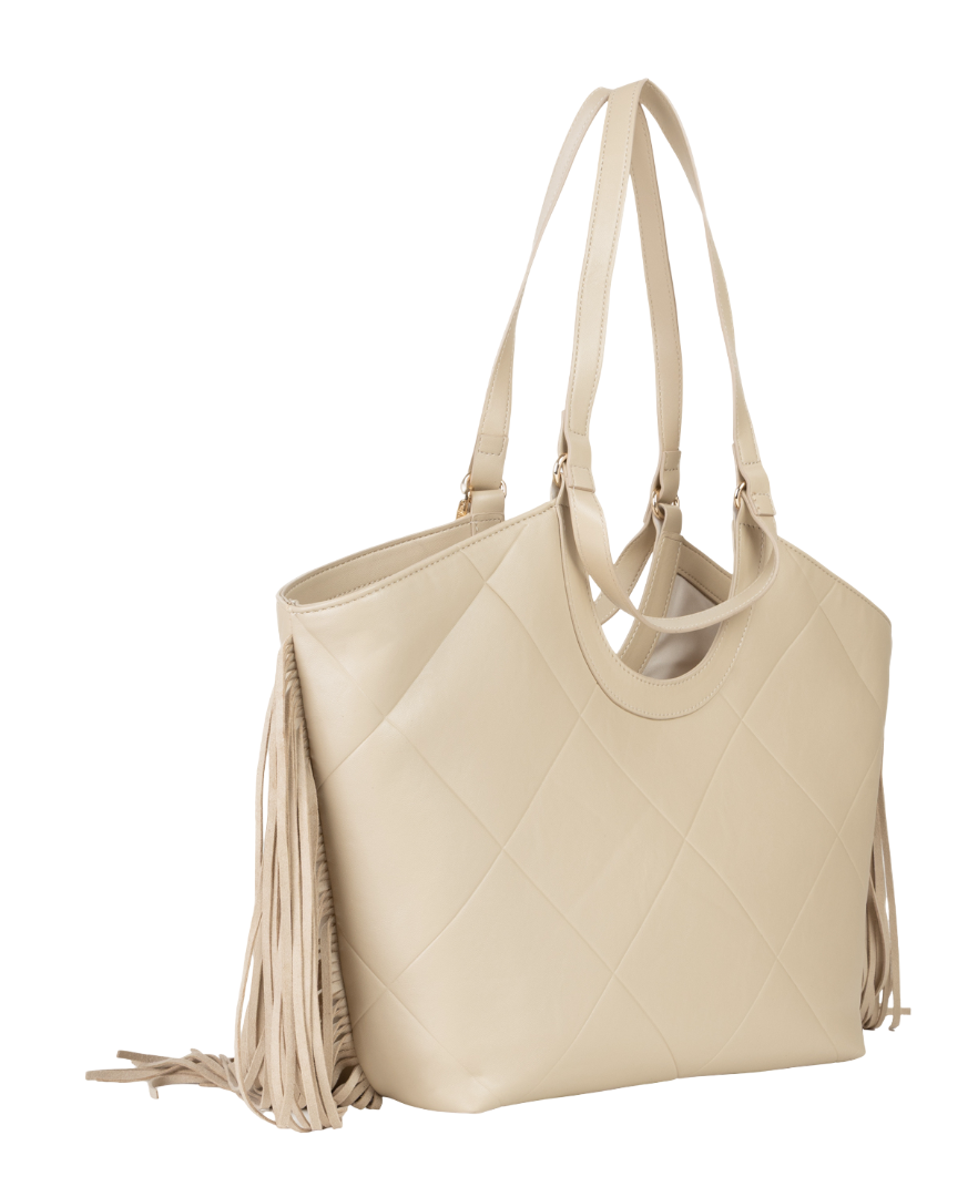 VALENTINO Astrid Shopping Bag Beige VALENTINO Astrid Shopping Bag Beige
