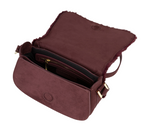 VALENTINO Iceland Flap Bag Bordeaux VALENTINO Iceland Flap Bag Bordeaux
