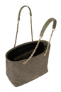 VALENTINO Makena Shopping Bag Verde Militare