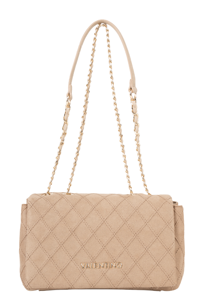 VALENTINO Makena Flap Bag Beige