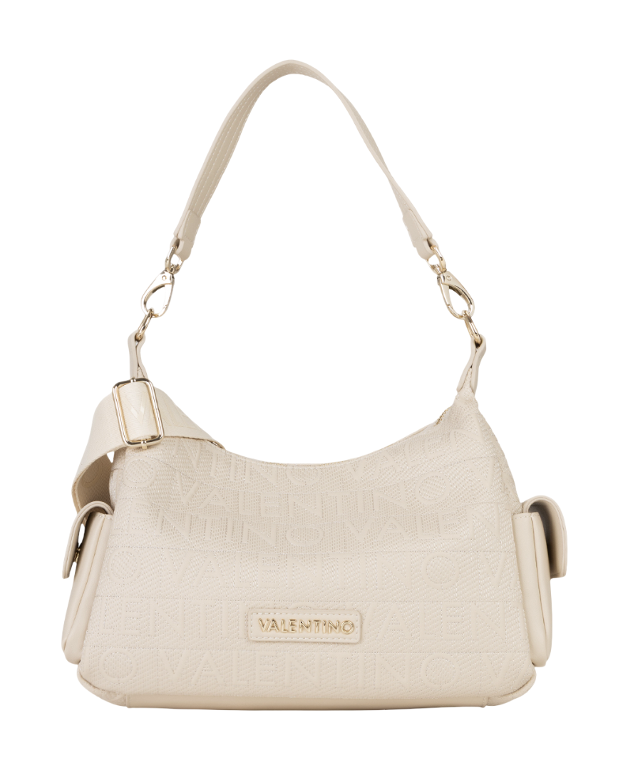 VALENTINO Sveva Hobo Bag Beige