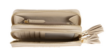 VALENTINO Astrid Zip Around Wallet Beige