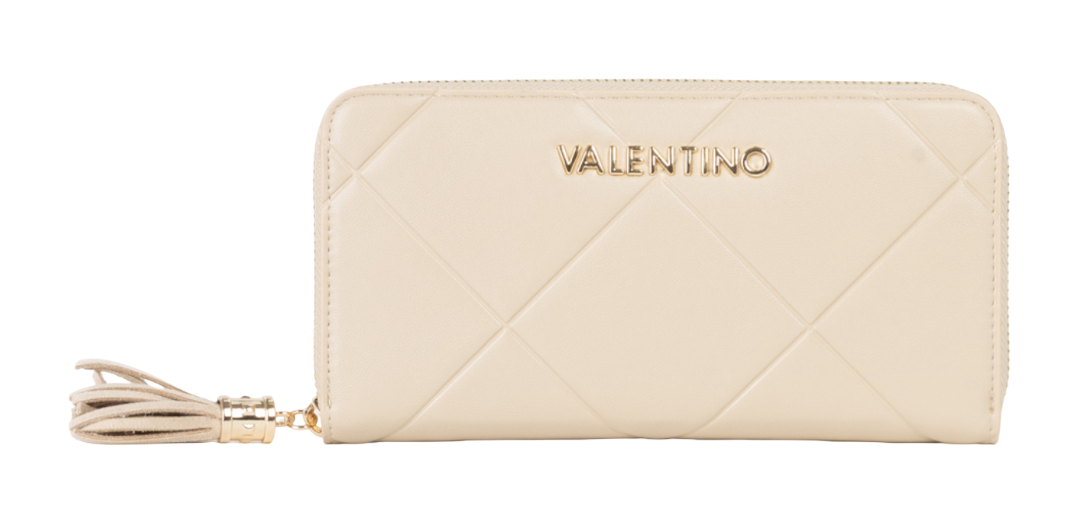 VALENTINO Astrid Zip Around Wallet Beige