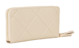 VALENTINO Astrid Zip Around Wallet Beige VALENTINO Astrid Zip Around Wallet Beige