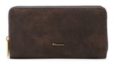 Tamaris Marina Suede Zip Around Wallet Brown Tamaris Marina Suede Zip Around Wallet Brown
