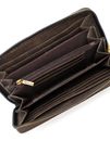 Tamaris Marina Suede Zip Around Wallet Brown Tamaris Marina Suede Zip Around Wallet Brown