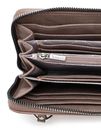Tamaris Nele Zip Around Wallet Darktaupe