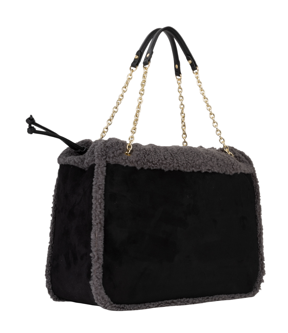 VALENTINO Max Shopping Bag Nero / Antracite VALENTINO Max Shopping Bag Nero / Antracite