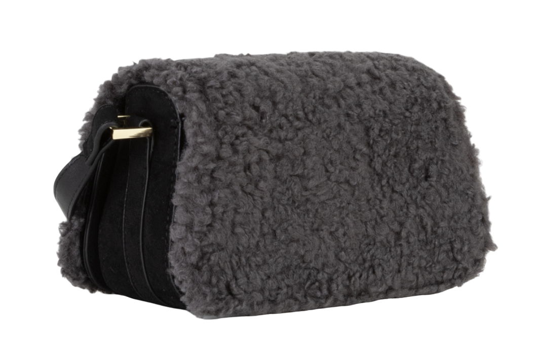 VALENTINO Iceland Flap Bag Nero / Antracite VALENTINO Iceland Flap Bag Nero / Antracite