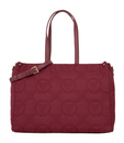 VALENTINO Puffy Shopping Bag Bordeaux