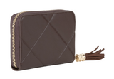 VALENTINO Astrid Zip Around Wallet Caffe VALENTINO Astrid Zip Around Wallet Caffe