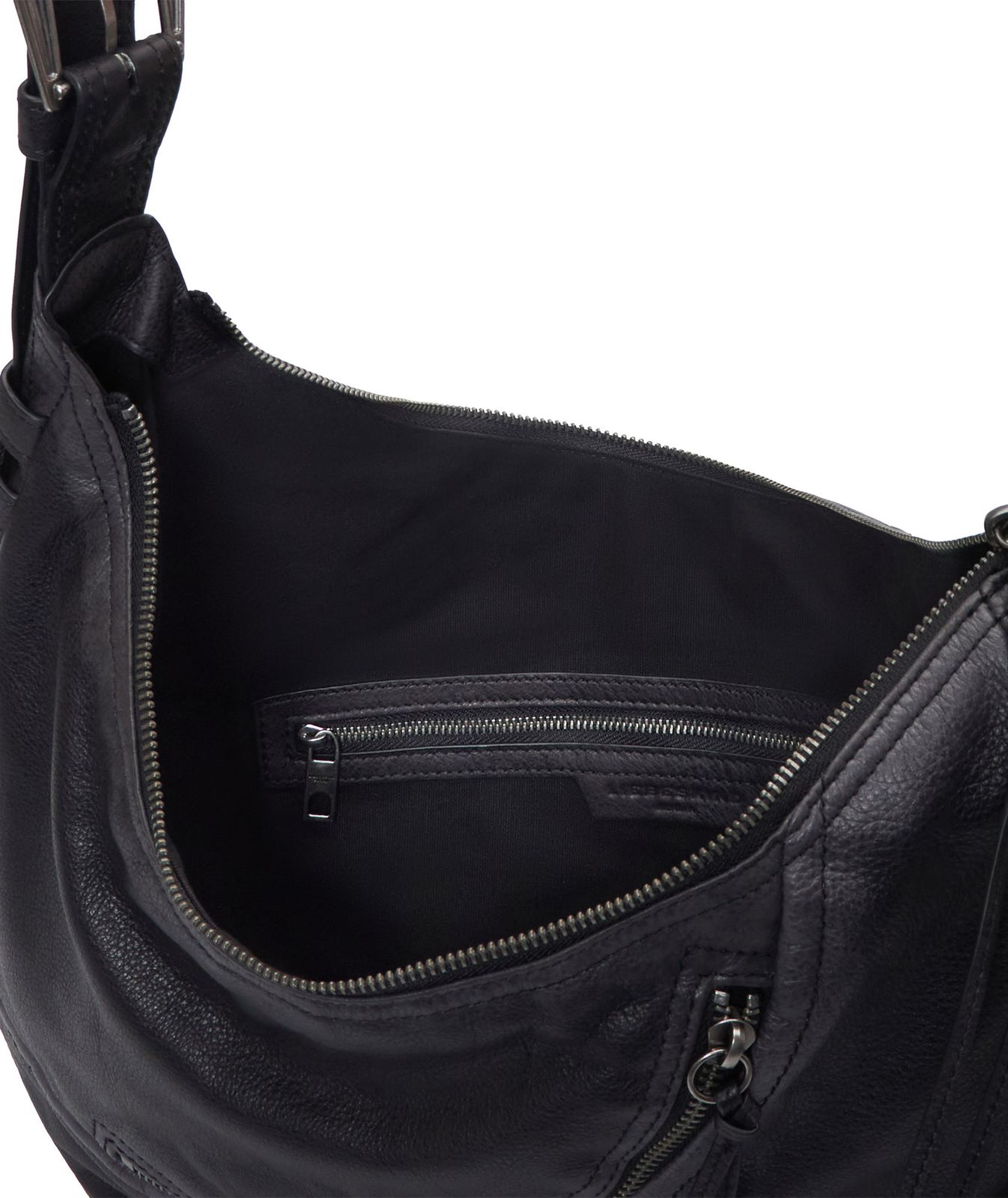 LIEBESKIND BERLIN Luna II Hobo Bag M Black LIEBESKIND BERLIN Luna II Hobo Bag M Black