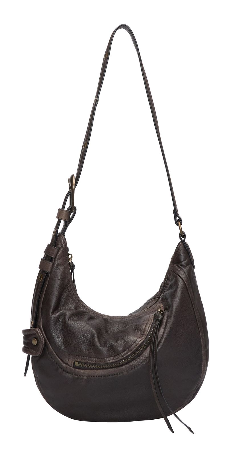 LIEBESKIND BERLIN Luna II Hobo Bag S Deep Soil