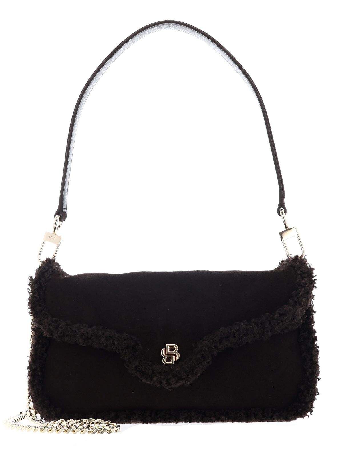 BOSS Beyond Shoulder Bag Dark Brown