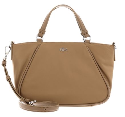 LACOSTE Day in L Top Handle Bag Cookie LACOSTE Day in L Top Handle Bag Cookie