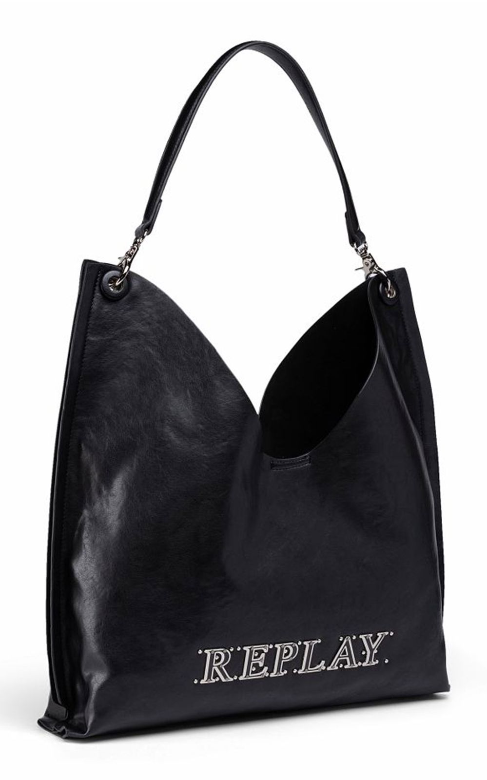 REPLAY Shoulder Bag Black REPLAY Shoulder Bag Black