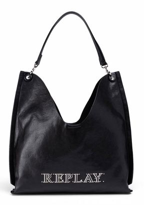 REPLAY Shoulder Bag Black