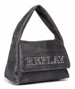 REPLAY Crossbody Bag Dark Brown