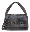 REPLAY Crossbody Bag Dark Brown