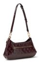 GUESS Carmella Shoulder Bag Burgundy Logo GUESS Carmella Shoulder Bag Burgundy Logo