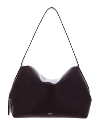 BOSS Caylie Shoulder Bag Open Purple BOSS Caylie Shoulder Bag Open Purple