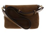 BOSS Yelena Flap Crossbody Bag Medium Beige